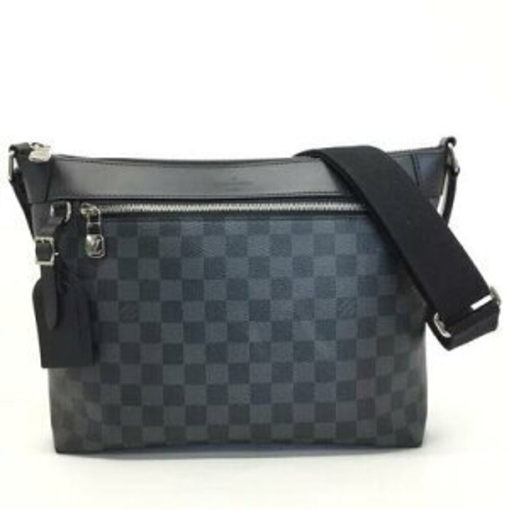 LOUIS VUITTON Mick Shoulder Bag Damier Graphite Black